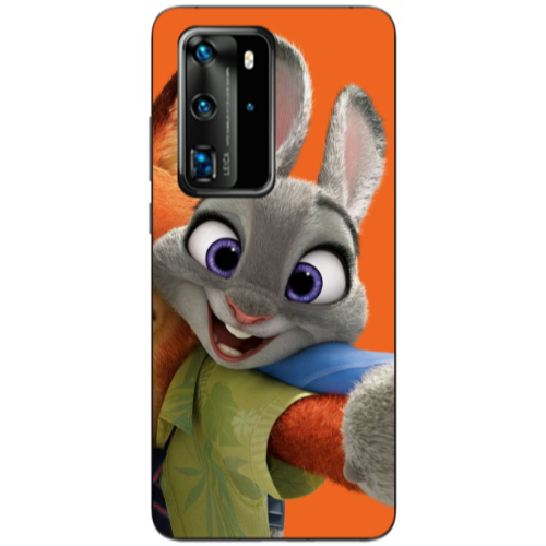 Huawei P40 Pro Valentines 3 Transparent Silicone TPU Θήκη