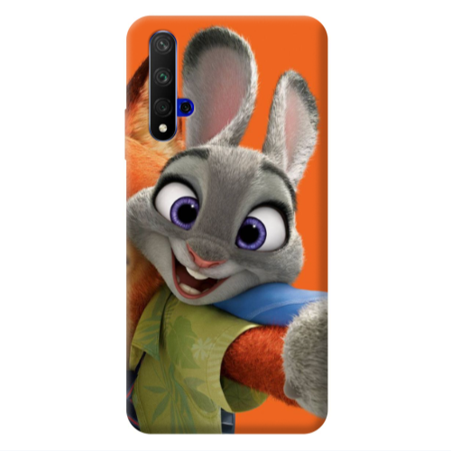 Huawei Nova 5 T Valentines 3 Transparent Silicone TPU Θήκη