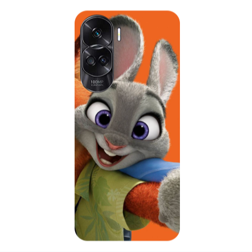 Honor 90 Lite 5G Valentines 3 Transparent Silicone TPU Θήκη