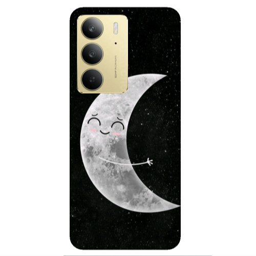 Realme C 75 Half Moon Transparent Silicone TPU Θήκη