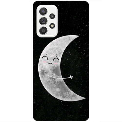 Samsung A52 Half Moon Transparent Silicone TPU Θήκη
