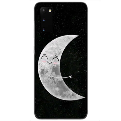 Samsung S20 Half Moon Transparent Silicone TPU Θήκη