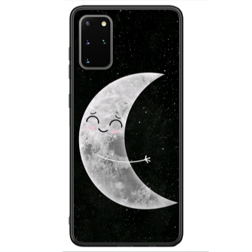 Samsung S20 Half Moon Black Glossy Θήκη