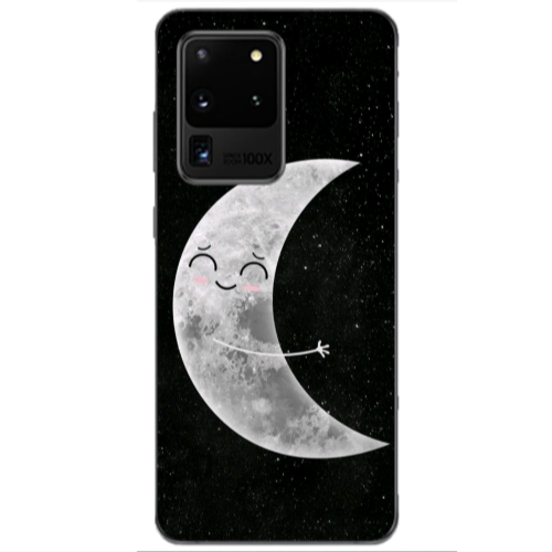 Samsung S20 Ultra Half Moon Transparent Silicone TPU Θήκη