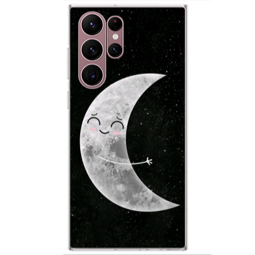 Samsung S22 Ultra Half Moon Transparent Silicone TPU Θήκη