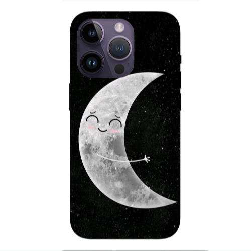 Apple iPhone 14 Pro  Half Moon Transparent Silicone TPU Θήκη