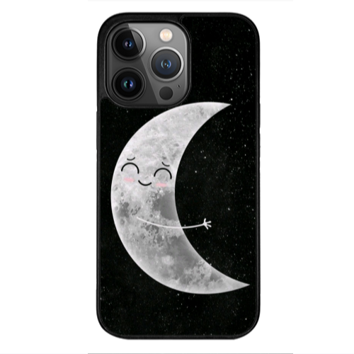 Apple iPhone 13 Pro Half Moon Black Glossy Θήκη
