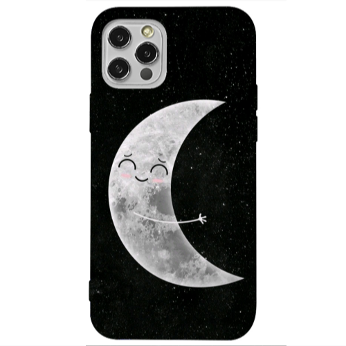 Apple iPhone 12 Pro Half Moon Transparent Silicone TPU Θήκη