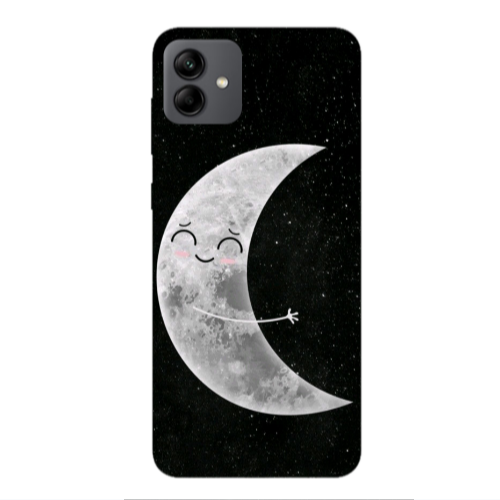 Samsung A04 Half Moon Transparent Silicone TPU Θήκη