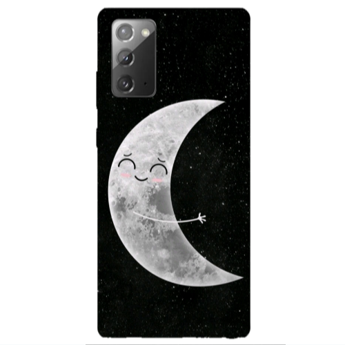 Samsung Note 20 Half Moon Transparent Silicone TPU Θήκη