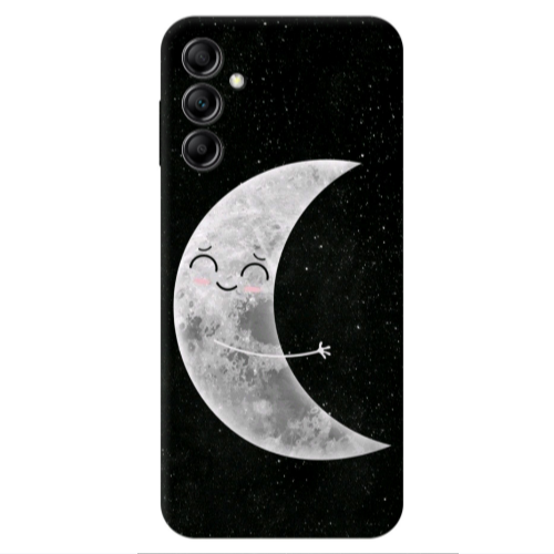 Samsung A24 Half Moon Transparent Silicone TPU Θήκη