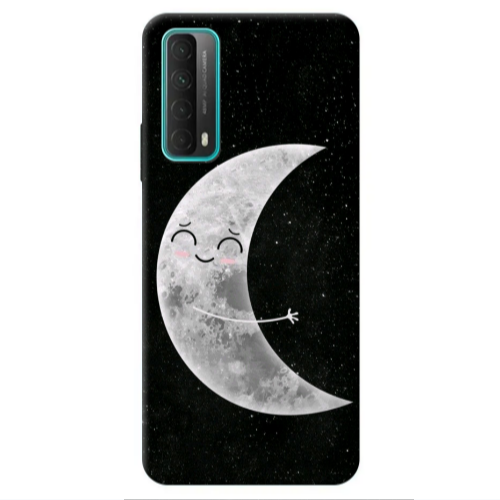 Huawei P Smart 2021 Half Moon Transparent Silicone TPU Θήκη