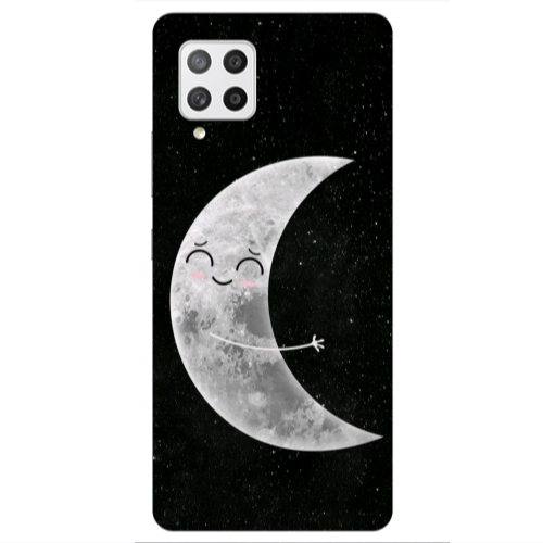 Samsung A42 5G Half Moon Transparent Silicone TPU Θήκη