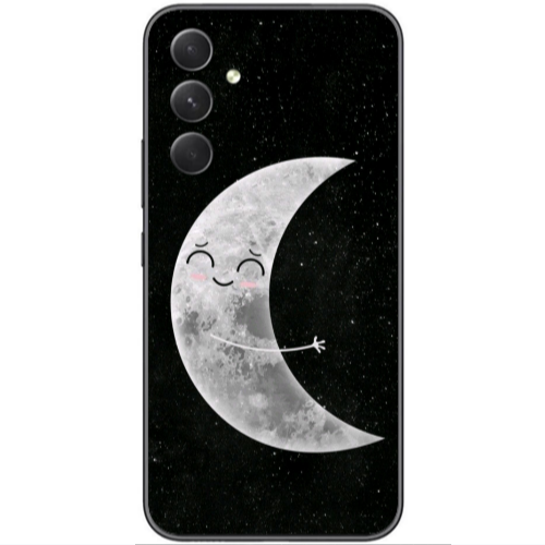 Samsung Galaxy A25 Half Moon Transparent Silicone TPU Θήκη
