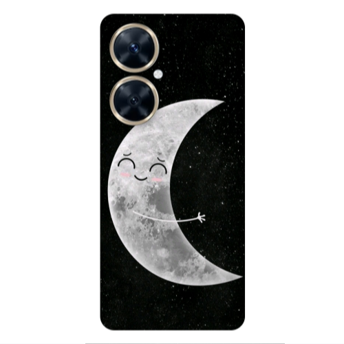 Huawei Nova 11i Half Moon Transparent Silicone TPU Θήκη
