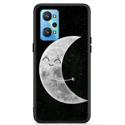 Realme Gt Neo 2 Half Moon Black Glossy Θήκη