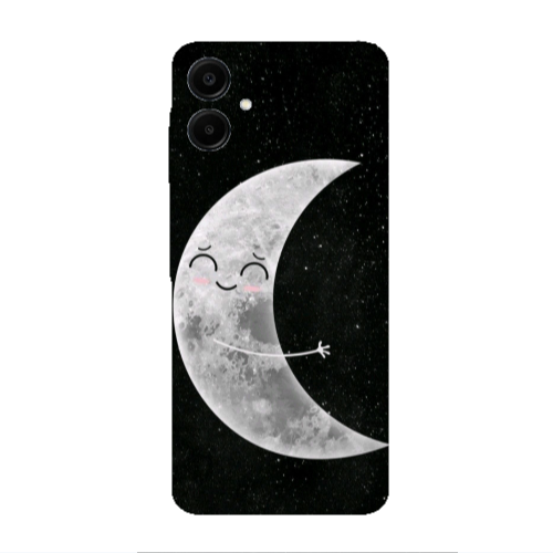 Samsung A06 Half Moon Transparent Silicone TPU Θήκη