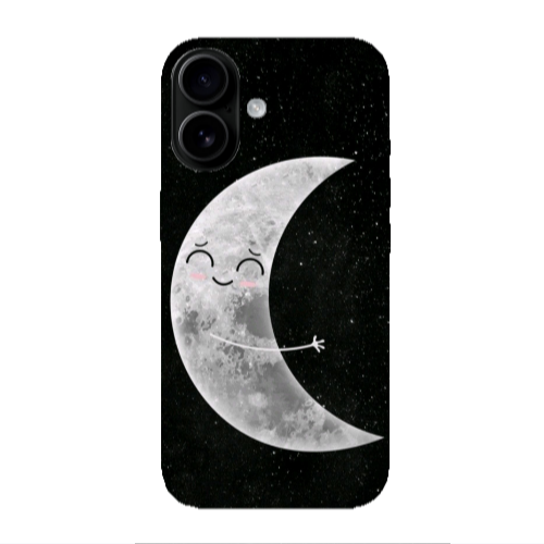 Apple Iphone 16 Half Moon Transparent Silicone TPU Θήκη