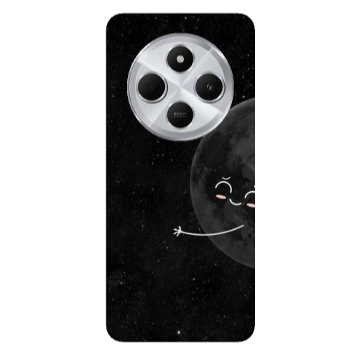 Xiaomi Redmi 14c Half Moon 2 Transparent Silicone TPU Θήκη