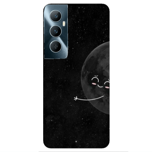 Realme C65 Half Moon 2 Transparent Silicone TPU Θήκη
