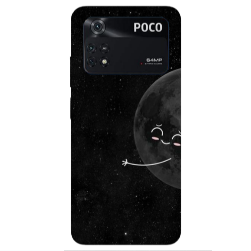 Xiaomi Poco M4 Pro 4G Half Moon 2 Transparent Silicone TPU Θήκη