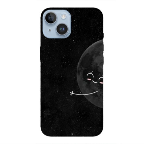 Apple iPhone 14 Plus Half Moon 2 Transparent Silicone TPU Θήκη