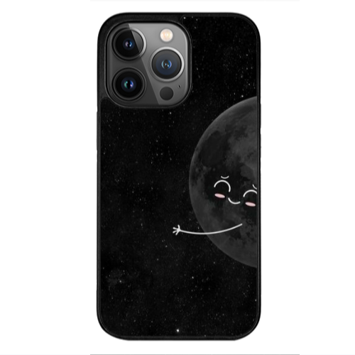 Apple iPhone 13 Pro Half Moon 2 Black Glossy Θήκη