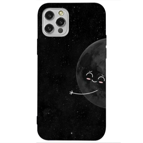 Apple iPhone 12 Pro Half Moon 2 Transparent Silicone TPU Θήκη