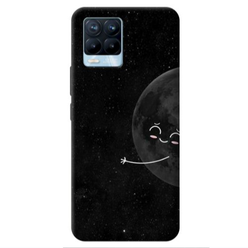 Realme 8 Pro Half Moon 2 Transparent Silicone TPU Θήκη