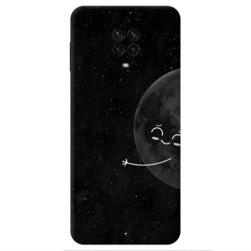 Xiaomi Redmi Note 9S Half Moon 2 Transparent Silicone TPU Θήκη