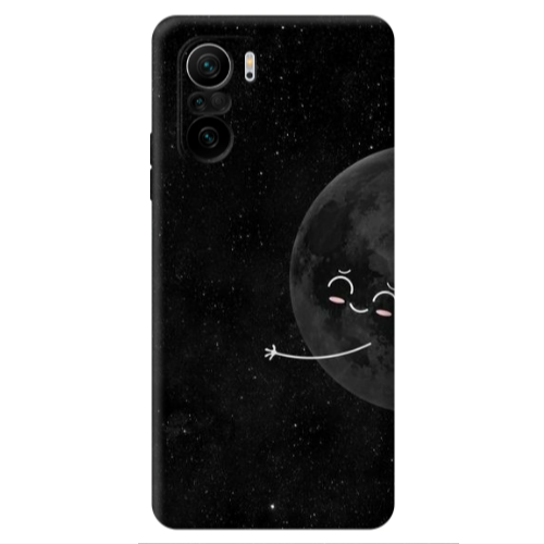 Xiaomi Poco F3 Half Moon 2 Transparent Silicone TPU Θήκη