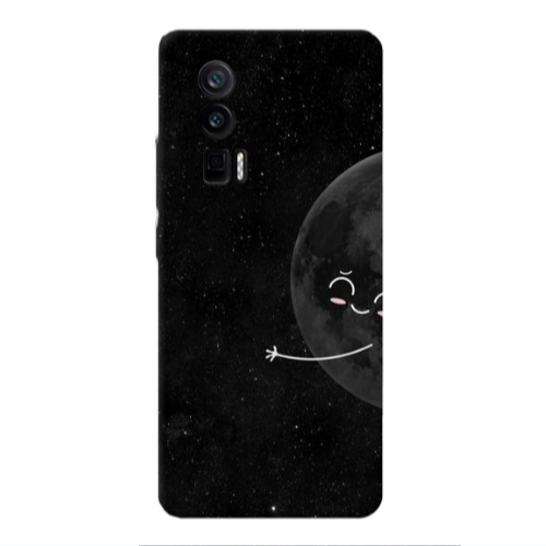 Xiaomi Poco F5 Pro Half Moon 2 Transparent Silicone TPU Θήκη