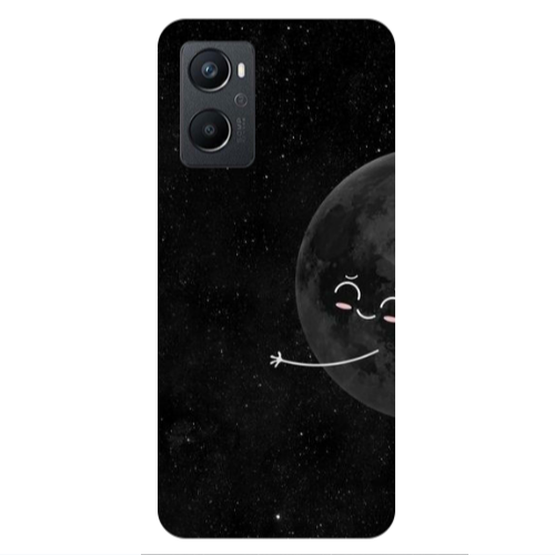 Oppo A 96 Half Moon 2 Transparent Silicone TPU Θήκη
