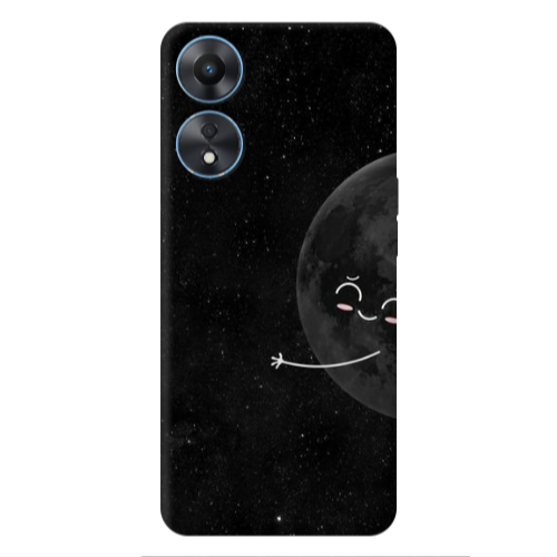 Oppo A 98 Half Moon 2 Transparent Silicone TPU Θήκη