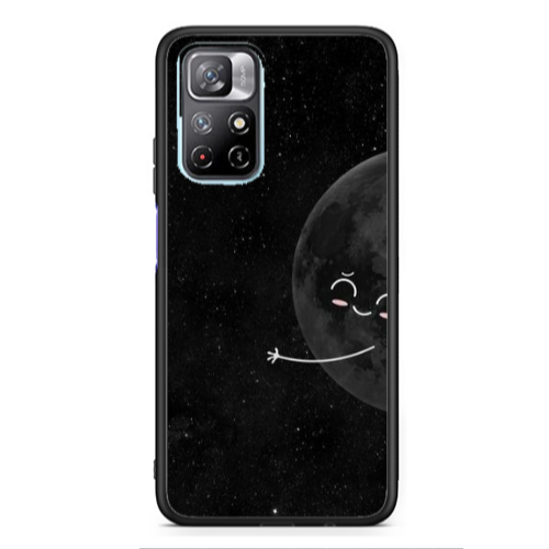 Xiaomi Poco M4 Pro 5G Half Moon 2 Black Glossy Θήκη