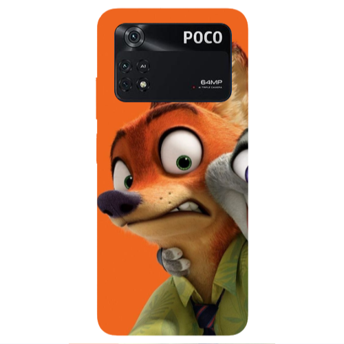 Xiaomi Poco M4 Pro 4G Valentines 4 Transparent Silicone TPU Θήκη