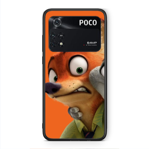 Xiaomi Poco M4 Pro 4G Valentines 4 Black Glossy Θήκη