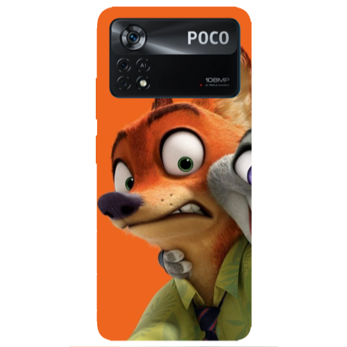 Xiaomi Poco X4 Pro Valentines 4 Transparent Silicone TPU Θήκη