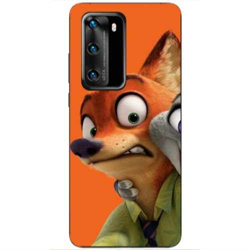 Huawei P40 Valentines 4 Transparent Silicone TPU Θήκη