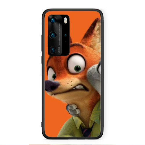 Huawei P40 Pro Valentines 4 Black Glossy Θήκη