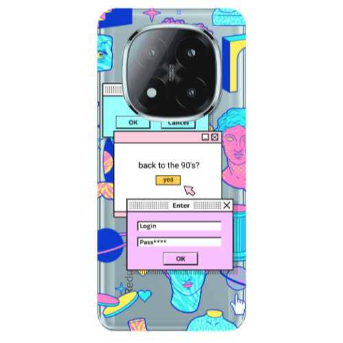 Xiaomi Redmi Note 14 Pro + 5g Enter Login Transparent Silicone TPU Θήκη