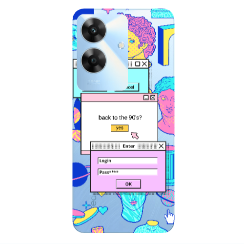 Realme Note 60 Enter Login Transparent Silicone TPU Θήκη