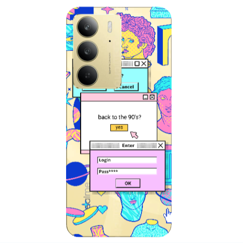 Realme C 75 Enter Login Transparent Silicone TPU Θήκη