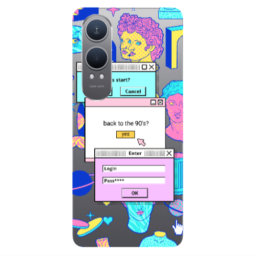 Oneplus Nord Ce 4 lite Enter Login Transparent Silicone TPU Θήκη