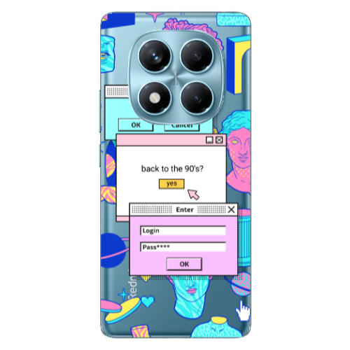 Xiaomi Redmi Note 14 Pro Enter Login Transparent Silicone TPU Θήκη