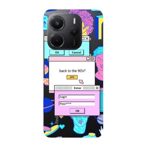 Xiaomi Redmi Note 14 Enter Login Transparent Silicone TPU Θήκη