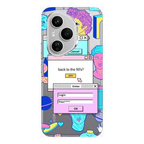 Honor Magic 400 Pro Enter Login Transparent Silicone TPU Θήκη