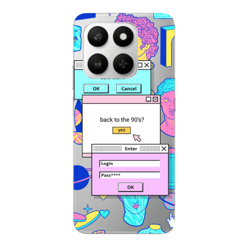 Honor Magic 400 Smart Enter Login Transparent Silicone TPU Θήκη