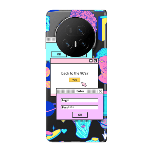 Honor Magic V5 Enter Login Transparent Silicone TPU Θήκη