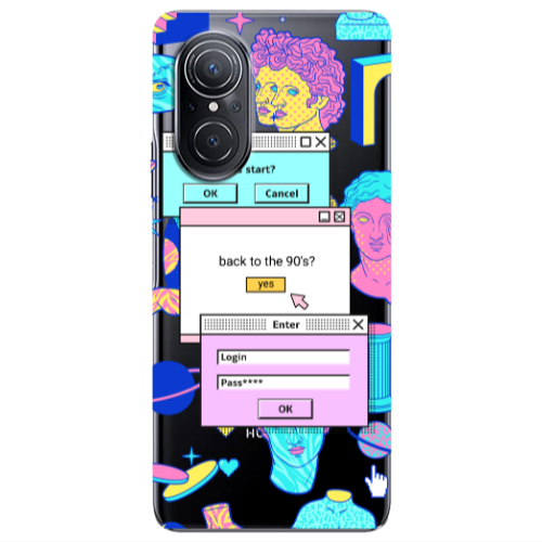 Huawei Nova 9 SE Enter Login Transparent Silicone TPU Θήκη